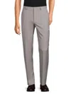 Tailorbyrd Men's Solid Dress Pants In Grey