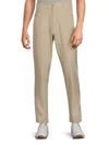 Tailorbyrd Men's Solid Pants In Khaki