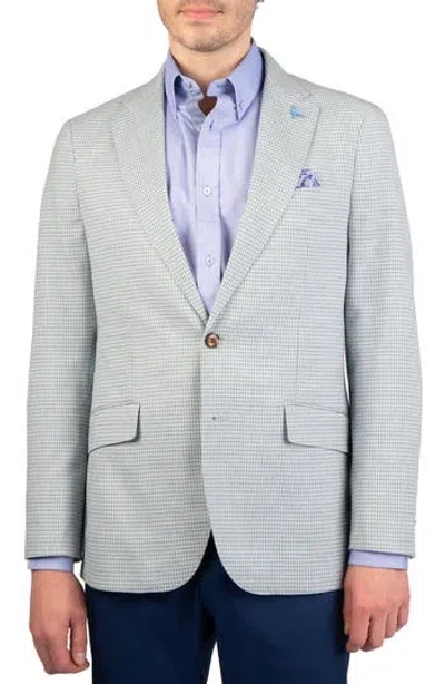 Tailorbyrd Mini Check Melange Sport Coat In Gray