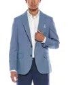 Tailorbyrd Mini Houndstooth Sportcoat In Blue