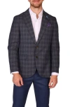 Tailorbyrd Modern Fit Glen Plaid Mèlange Sport Coat In Multi