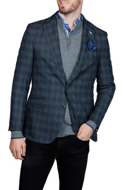 Tailorbyrd Modern Fit Glen Plaid Mèlange Sport Coat In Multi
