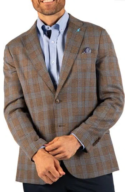 Tailorbyrd Multi Plaid Modern Fit Sport Coat