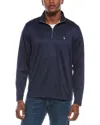 Tailorbyrd Perforated Mesh Performance 1/4-zip Pullover