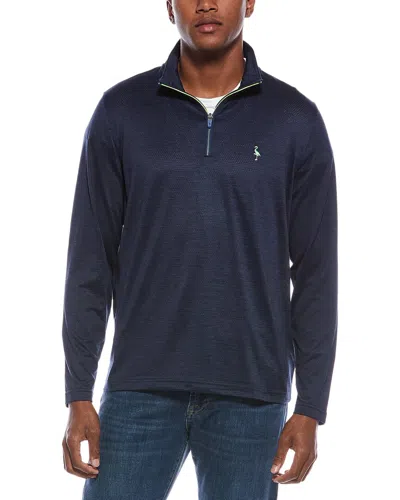 Tailorbyrd Perforated Mesh Performance 1/4-zip Pullover