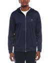 Tailorbyrd Perforated Mesh Performance Full Zip Hoodie