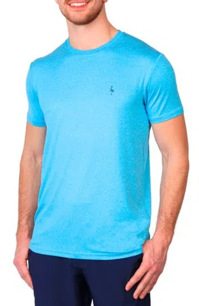Tailorbyrd Performance Crewneck T-shirt In Royal Blue