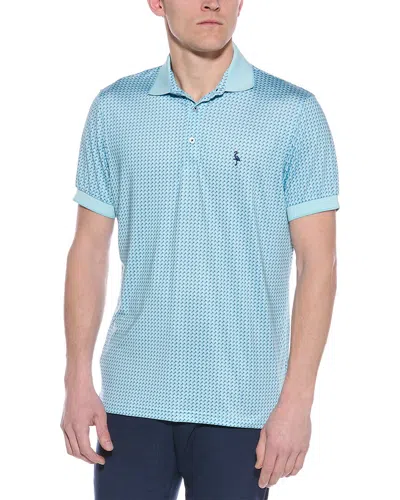 Tailorbyrd Performance Polo Shirt In Blue