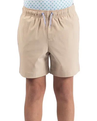 Tailorbyrd Kids'  Performance Short In Neutral