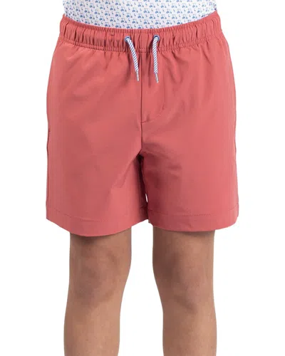 Tailorbyrd Kids'  Performance Short In Red