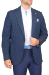Shop Tailorbyrd Pindot Sport Coat In Navy