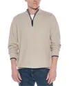 Tailorbyrd Men's Waffle Knit Zip Up Sweater