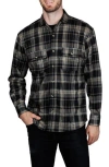 Tailorbyrd Plaid Button-up Shirt In Multi