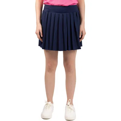 Tailorbyrd Pleated Performance Skort In Multi