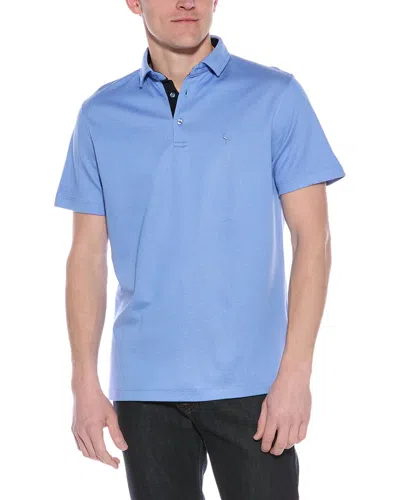 Tailorbyrd Polo Shirt In Blue