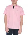 Tailorbyrd Luxe Modal Blend Polo In Pink