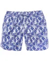 Tailorbyrd Printed Swim Short In Blue