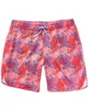 Tailorbyrd Printed Swim Short In Pink