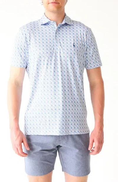 Tailorbyrd Sailing Performance Polo In White