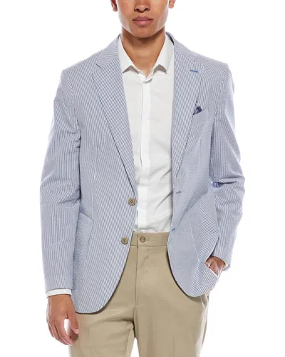 TAILORBYRD TAILORBYRD SEERSUCKER STRIPE SPORTCOAT