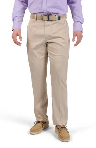Tailorbyrd Signature Dress Pants In Brown