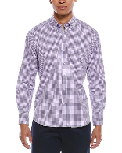Tailorbyrd Signature Gingham Shirt In Multi
