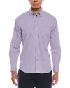Tailorbyrd Signature Gingham Shirt In Multi