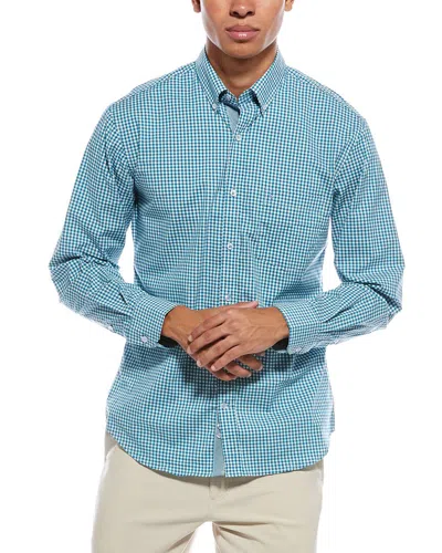 Tailorbyrd Signature Gingham Shirt In Multi