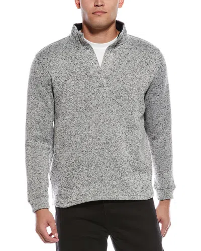 Tailorbyrd Snap Placket Pullover In Gray