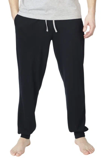 Tailorbyrd Soft French Terry Joggers In Black