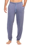 Tailorbyrd Soft French Terry Joggers In Denim Heather