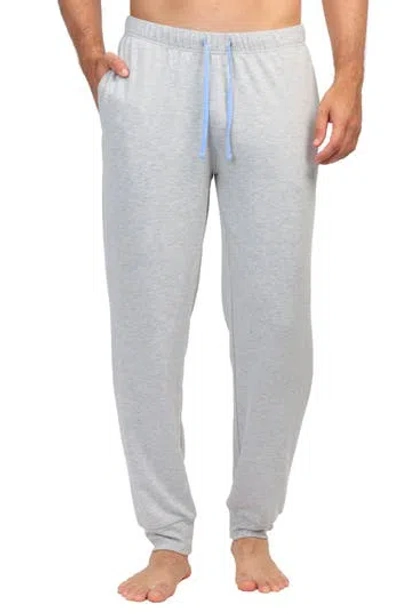 Tailorbyrd Soft French Terry Joggers In Grey Heather