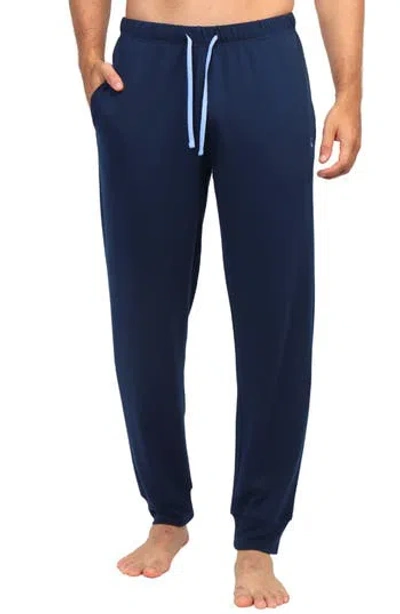 Tailorbyrd Soft French Terry Joggers In Navy