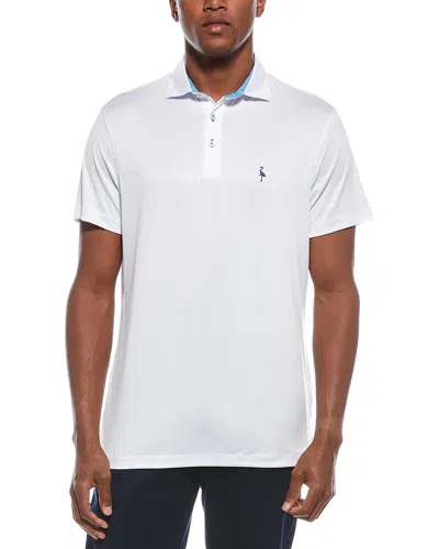Tailorbyrd Solid Melange Performance Polo Shirt