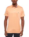 Tailorbyrd Solid Melange Performance Polo Shirt
