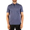 Tailorbyrd Solid Modal Blend Polo In Blue