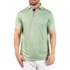 Tailorbyrd Solid Modal Blend Polo In Green