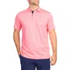 Tailorbyrd Solid Modal Blend Polo In Salmon