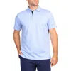 Tailorbyrd Solid Modal Blend Polo In Sky Blue