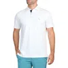 Tailorbyrd Solid Modal Blend Polo In White