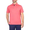 Tailorbyrd Solid Modal Polo In Paprika