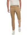 Tailorbyrd Solid Pant In Brown