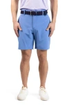 Tailorbyrd Solid Performance Shorts In Blue