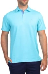 Tailorbyrd Performance Polo In Aqua