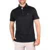 Tailorbyrd Solid Polo In Black