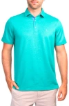 Tailorbyrd Solid Polo In Kelly Green