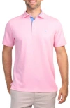 Tailorbyrd Solid Polo In Pink