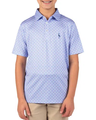 Tailorbyrd Solid Polo Shirt In Blue