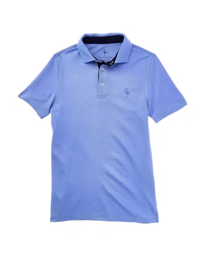 Tailorbyrd Solid Polo Shirt In Blue