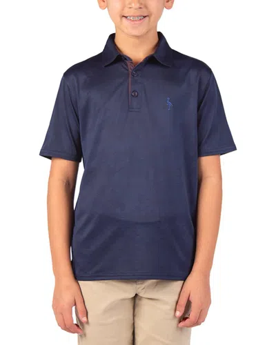 Tailorbyrd Solid Polo Shirt In Blue